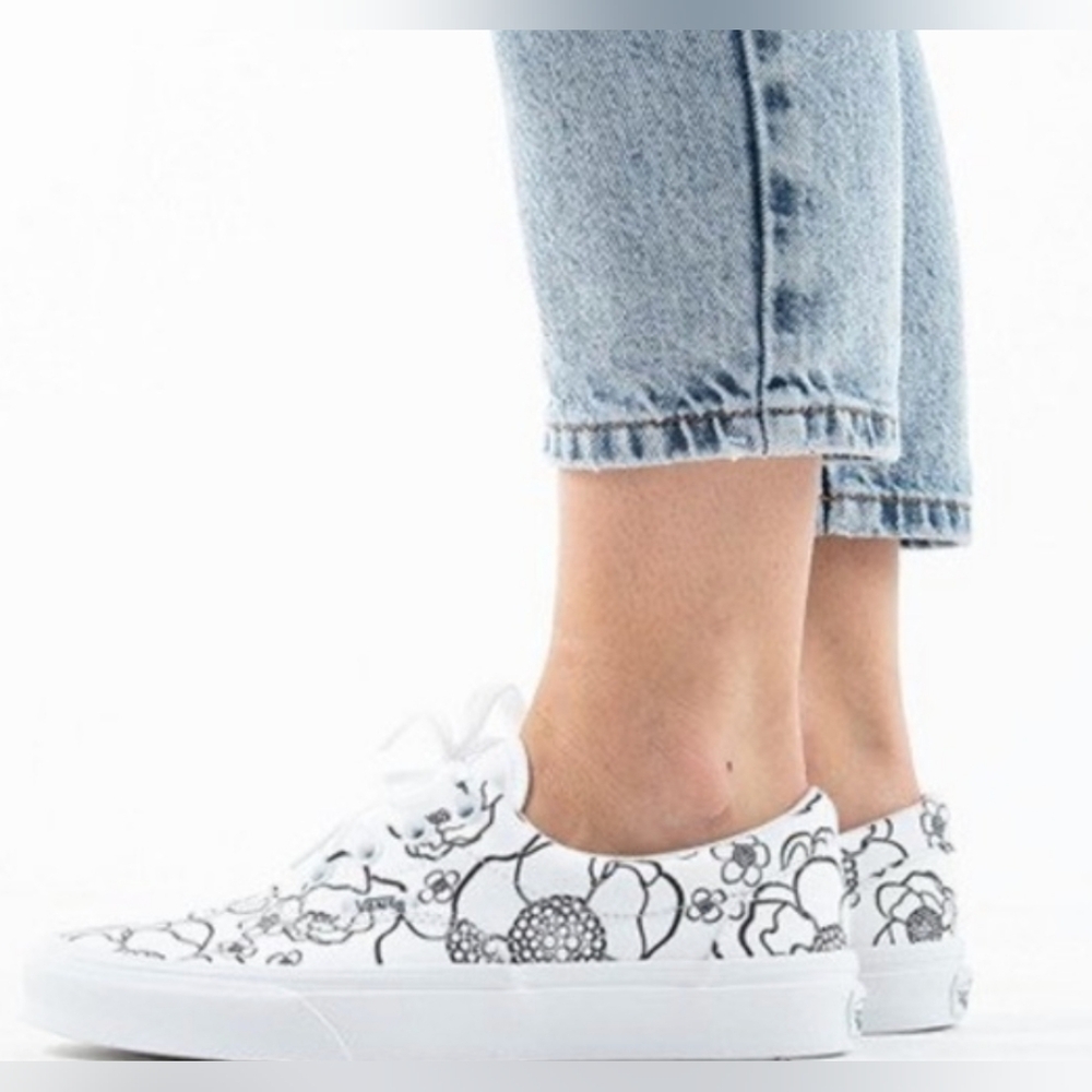 Vans U-Color Era Shoes Floral Canvas Sneakers Size M11 W13 NWT MSRP $75